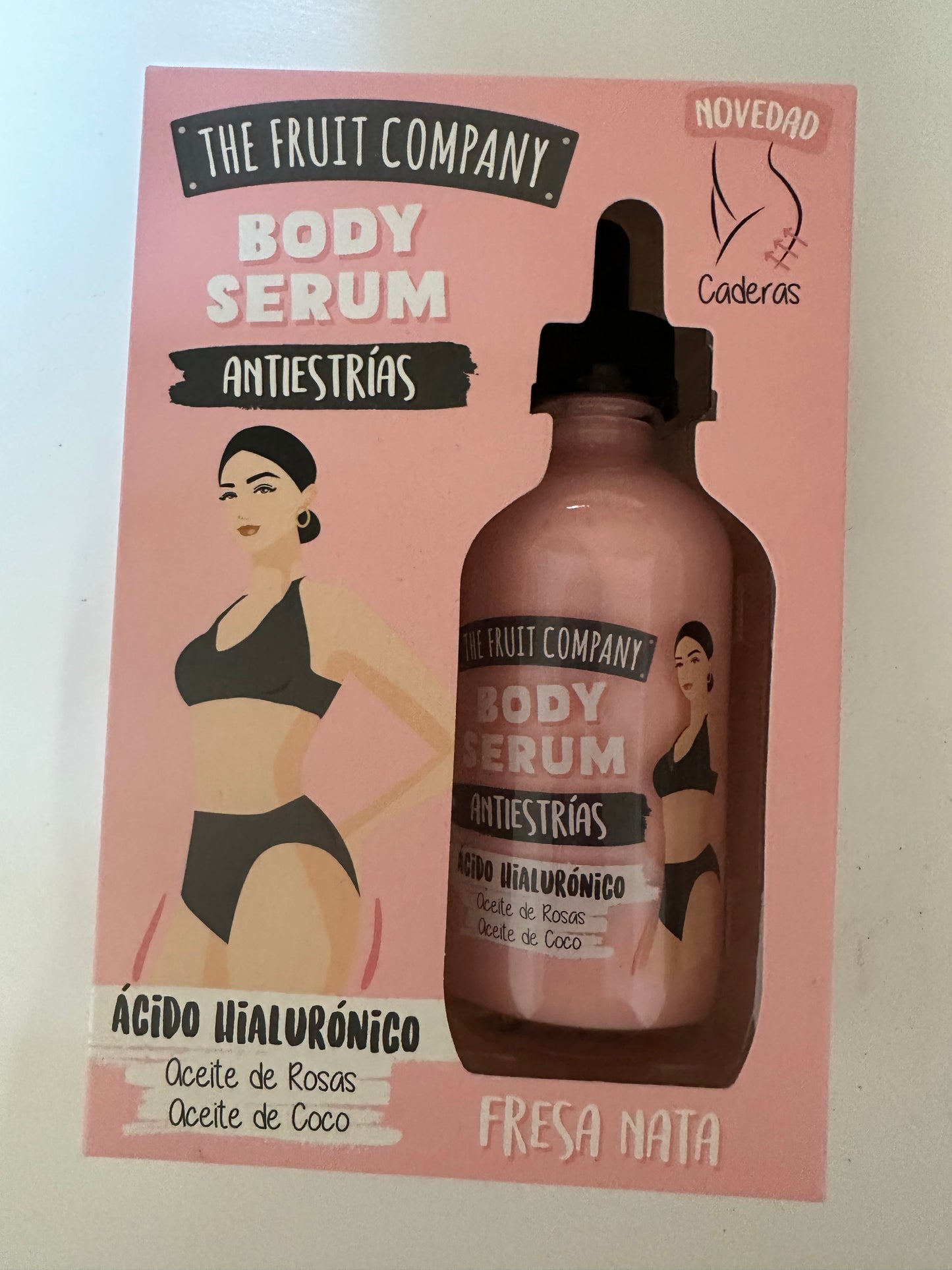 Body serum fresa y nata