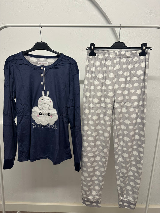Pijama azul